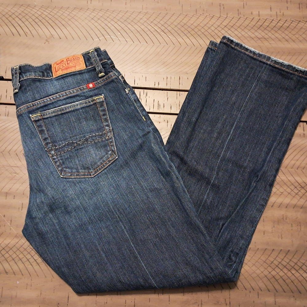 Lucky Brand Jeans Womens Size 14 / 32 Medium Dark Wash